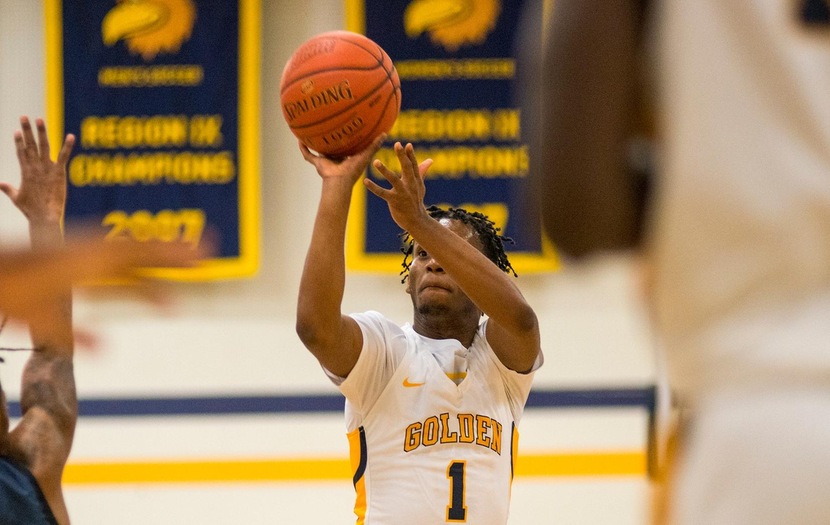 Hot Shooting Key in Golden Eagles Win Over Mustangs