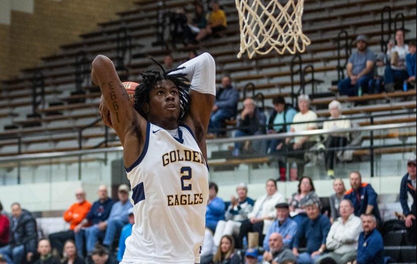 Golden Eagle men earn season sweep of Western Wyoming with 86-76 win