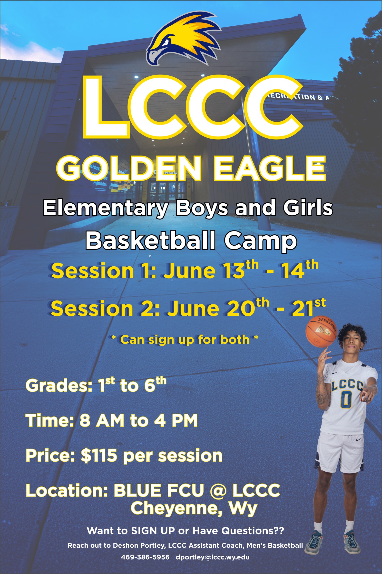 LCCC Golden Eagles Youth Basketball Camp Returns This June