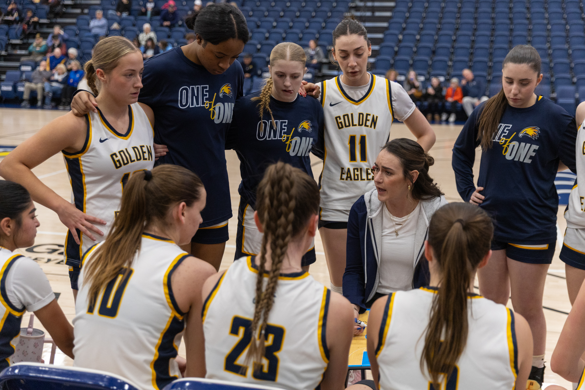 Golden Eagles Show Grit in Road Test Against Gillette College