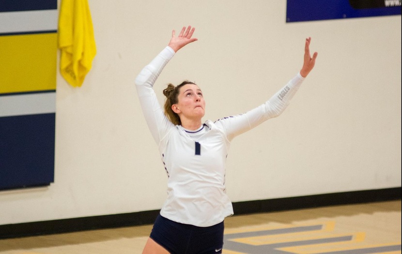 McInerney and Moncavo Combine for 24 Kills in Loss